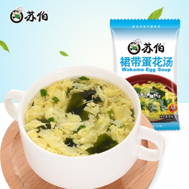 广东裙带蛋花汤速食汤