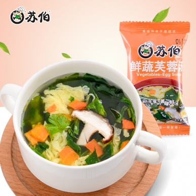 福建鲜蔬蛋花汤12g速食汤