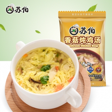 香菇炖鸡汤12g速食汤