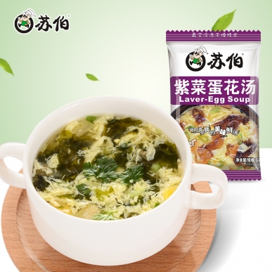 福建OG真人6g装紫菜蛋花速食汤