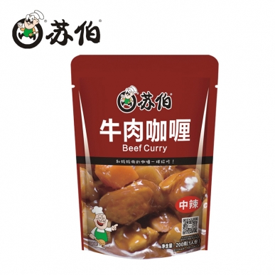 山东袋装牛肉咖喱